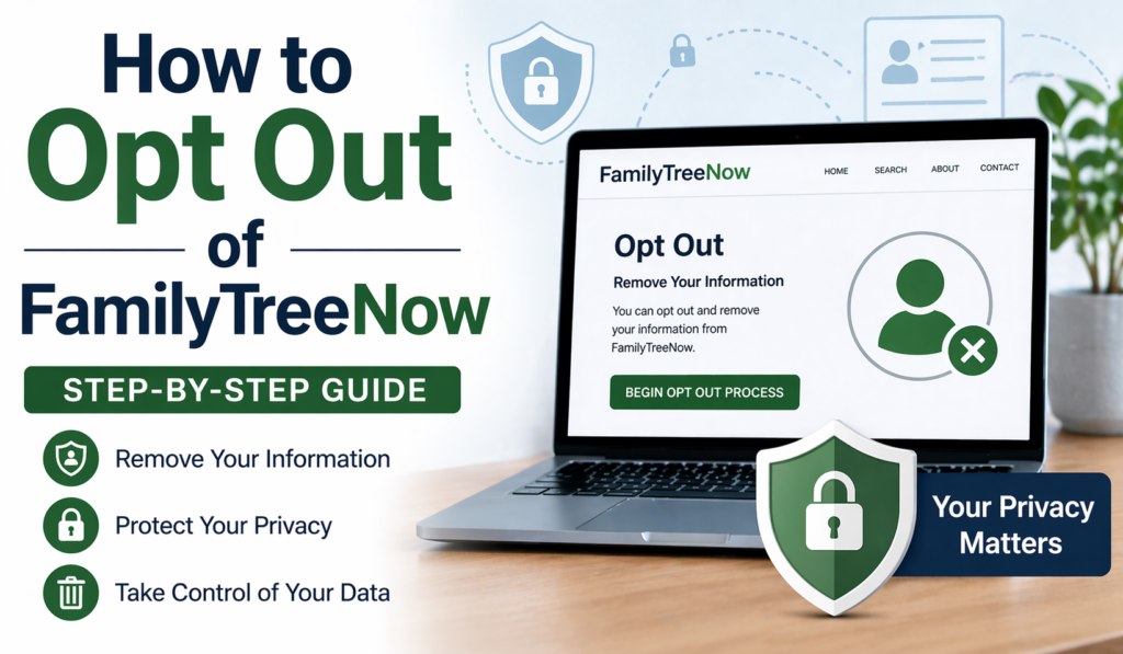 How to Opt Out of FamilyTreeNow (Complete 2026 Guide)